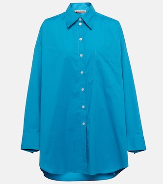 Camisa de popelín en mezcla de algodón | Acne Studios