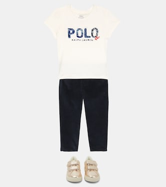 T-Shirt aus Baumwoll-Piqué | Polo Ralph Lauren Kids