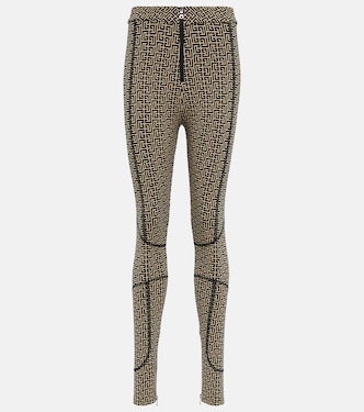 Leggings de punto con monograma | Balmain