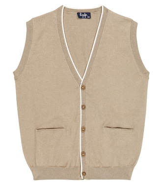 Pull sans manches en coton | Il Gufo