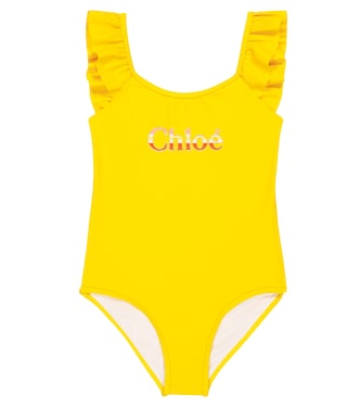 Maillot de bain imprimé à logo | Chloé Kids