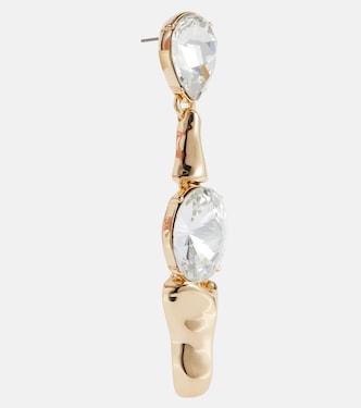 Pendientes largos con cristales | Area