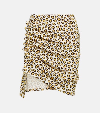 Minifalda de jersey estampada | Rabanne