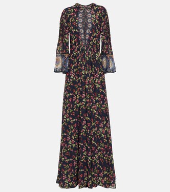 Floral silk gown | Etro