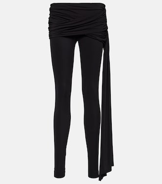 Low-rise jersey leggings | Magda Butrym