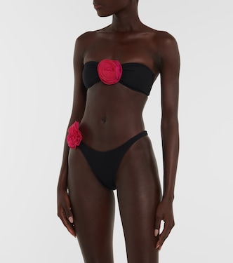 Top de bikini bandeau Rose | Same