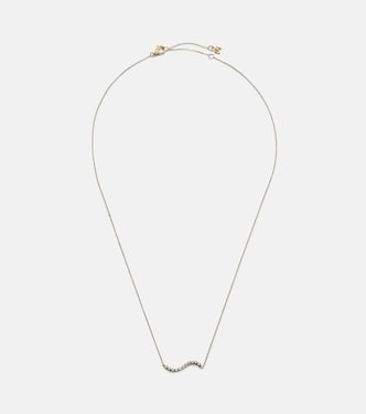 Collana in oro 14kt con diamanti | Mateo