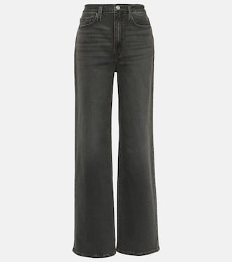 Jeans a gamba larga Le Jane Wide a vita alta | Frame