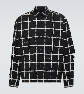 Printed wool-blend jacket | Undercover