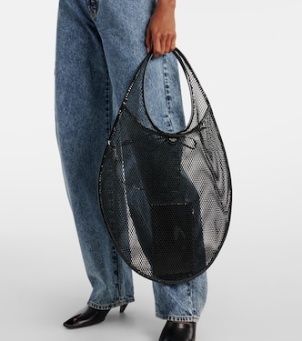 One Piece XL fishnet shoulder bag | Alaïa