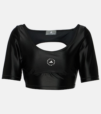 Crop top técnico con logo | Adidas by Stella McCartney