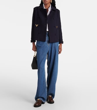 Loafers VLogo Locker aus Leder | Valentino Garavani