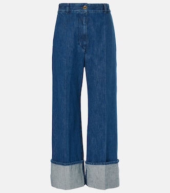 Cropped Wide-Leg Jeans | Patou