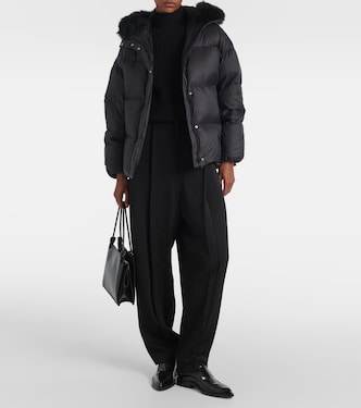 Piumino con shearling | Yves Salomon
