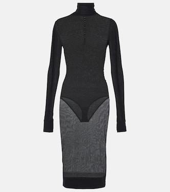 Midikleid aus Jersey | Saint Laurent