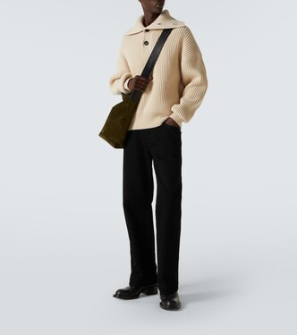 Pullover in lana e cashmere a coste | McQueen