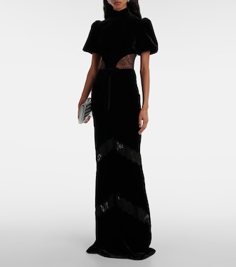 Ethel puff-sleeve maxi dress | Rebecca Vallance