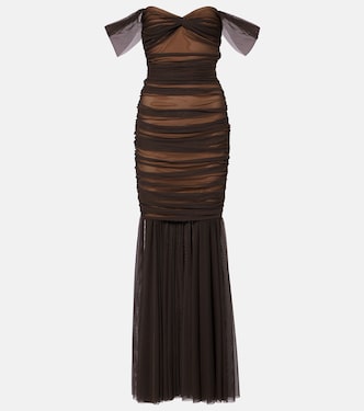 Robe Walter aus Mesh | Norma Kamali