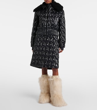 Jupe midi matelassée | Moncler Grenoble