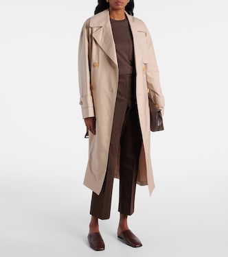 Pantaloni cropped Okra in cotone | Max Mara
