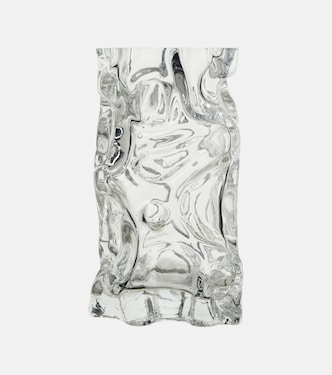 Ice glass vase by Norman Trapman | Polspotten