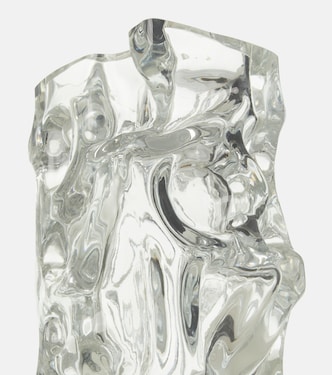 Ice glass vase by Norman Trapman | Polspotten