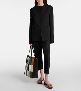 Cam straight pants | Khaite