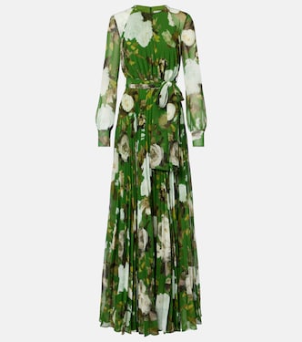 Belted floral gown | Erdem