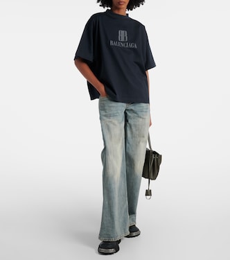 T-shirt en coton à logo | Balenciaga