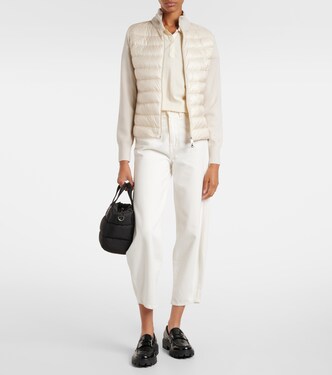 Cardigan imbottito in lana vergine | Moncler