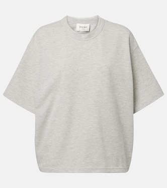 Camiseta Cassandre en mezcla de algodón  | Saint Laurent