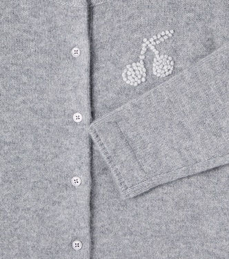 Cardigan Julicael brodé en cachemire | Bonpoint