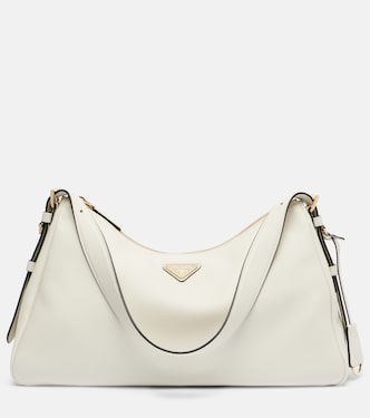 Prada Aimée Large leather shoulder bag | Prada