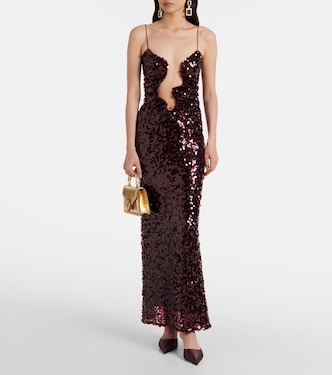 Robe Salacia mit Pailletten | Christopher Esber