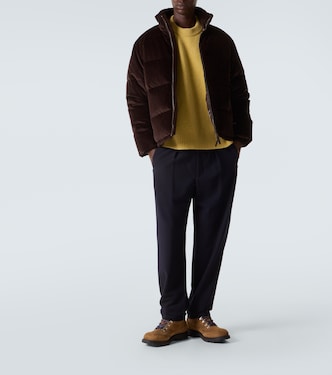 Cotton corduroy down jacket | Burberry