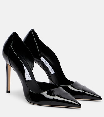 Brigitte 100 patent leather pumps | Jimmy Choo