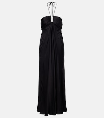 Vestido largo drapeado | Poupette St Barth