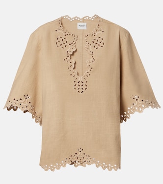 Shana embroidered cotton top | Marant Etoile