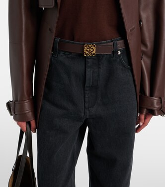 Anagram leather belt | Loewe