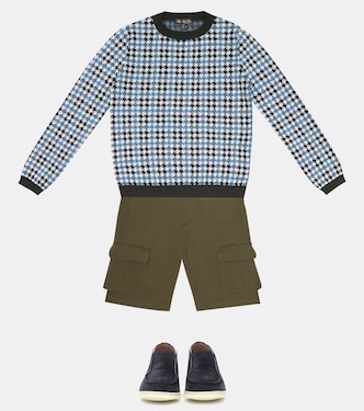 Shorts Julius New Baker aus Baumwolle | Loro Piana Kids
