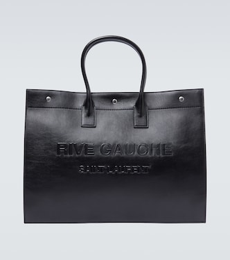 Rive Gauche leather tote bag | Saint Laurent