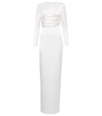 Bridal Maxikleid aus Spitze und Satin | Rasario