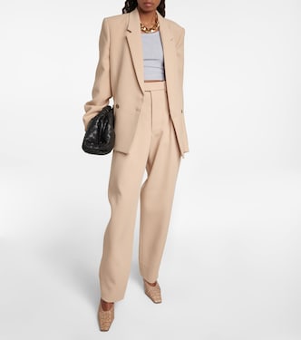 x Hailey Bieber – Top en coton mélangé | Wardrobe.NYC