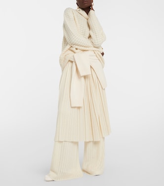Pantalones anchos Gaiole de cachemir y seda | Loro Piana