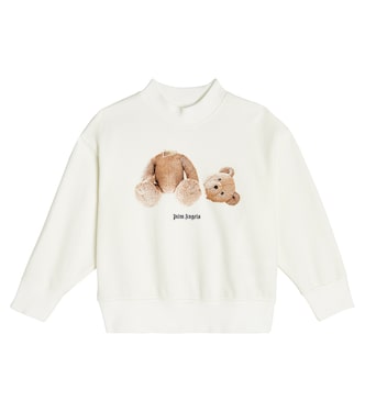 Printed cotton sweatshirt | Palm Angels Kids