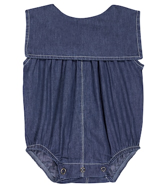 Baby - Tuta corta Aiden in denim | 1 + in the Family