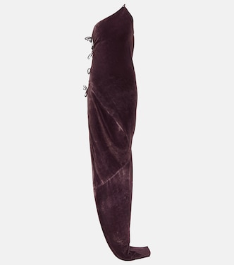 Taco velvet maxi gown | Rick Owens