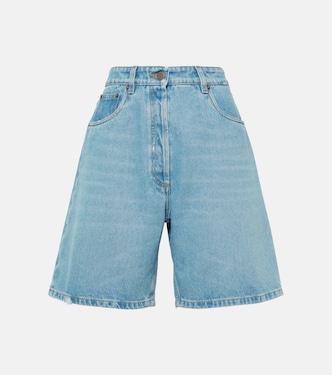Bermuda-Shorts aus Denim | Prada