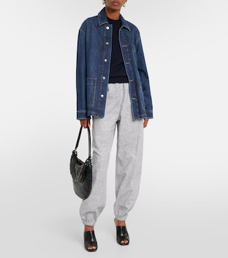 Pull en cachemire et cuir | Bottega Veneta