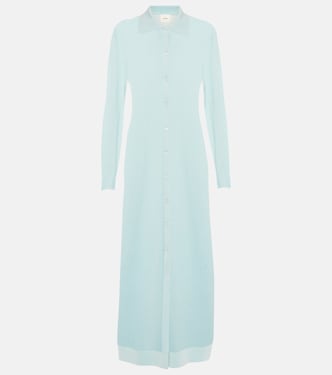 Abito chemisier Erika in cashmere | Lisa Yang